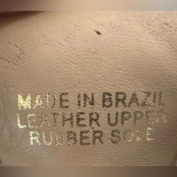 Jack Rogers Cream Leather Wedge Sandals with Whipstitch Trim Size 8.5 - Picture 7 of 7